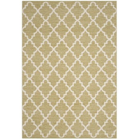 Safavieh 5 x 8 ft. Medium Rectangle Montauk Hand Woven RugGreen & Ivory MTK810G-5